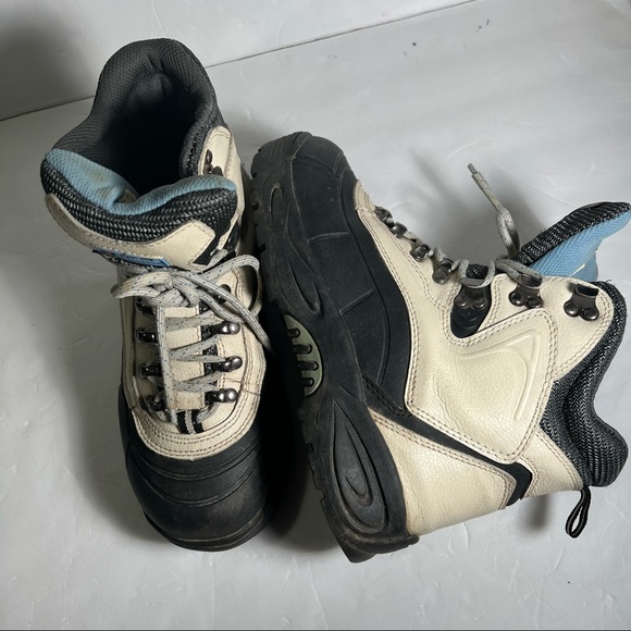 NWOT Alpine Design Summit Cream Leather Waterproof Snow/Hiking Boots Size 8 - Picture 8 of 16